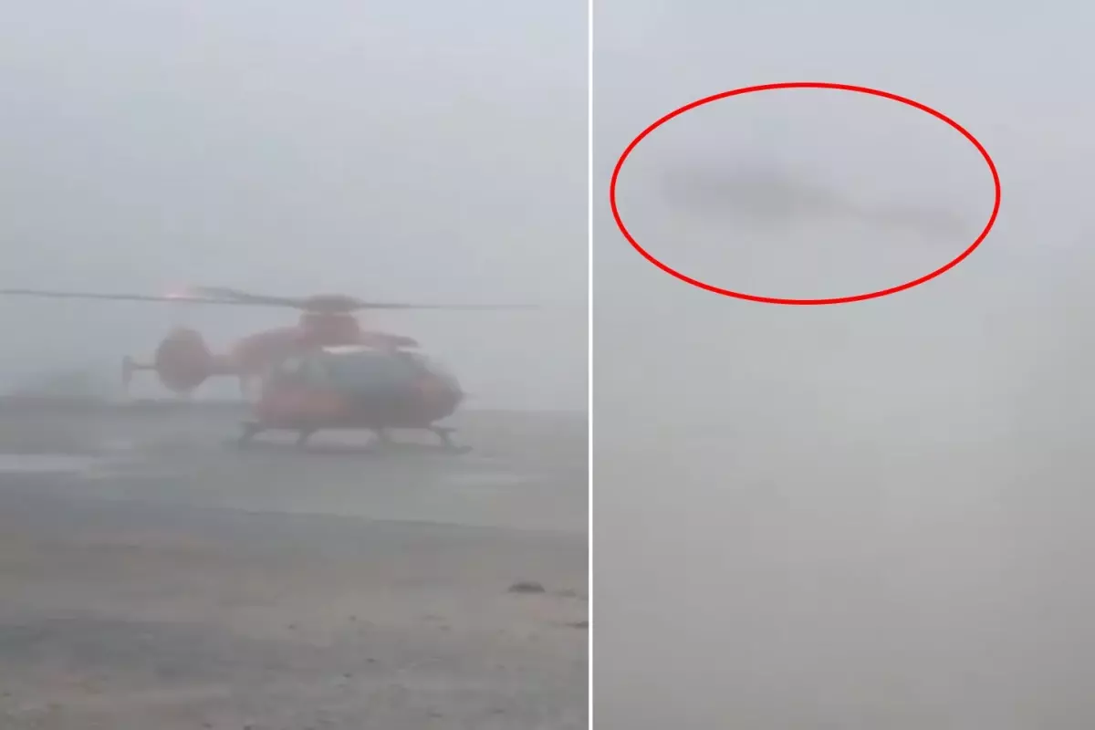 4 kişiye mezar olan helikopterin düşmeden önceki son görüntüleri ortaya çıktı