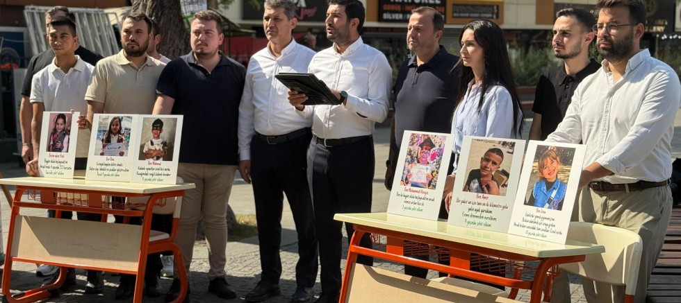 AK Gençlik Antalya’dan Gazze için anlamlı mesaj