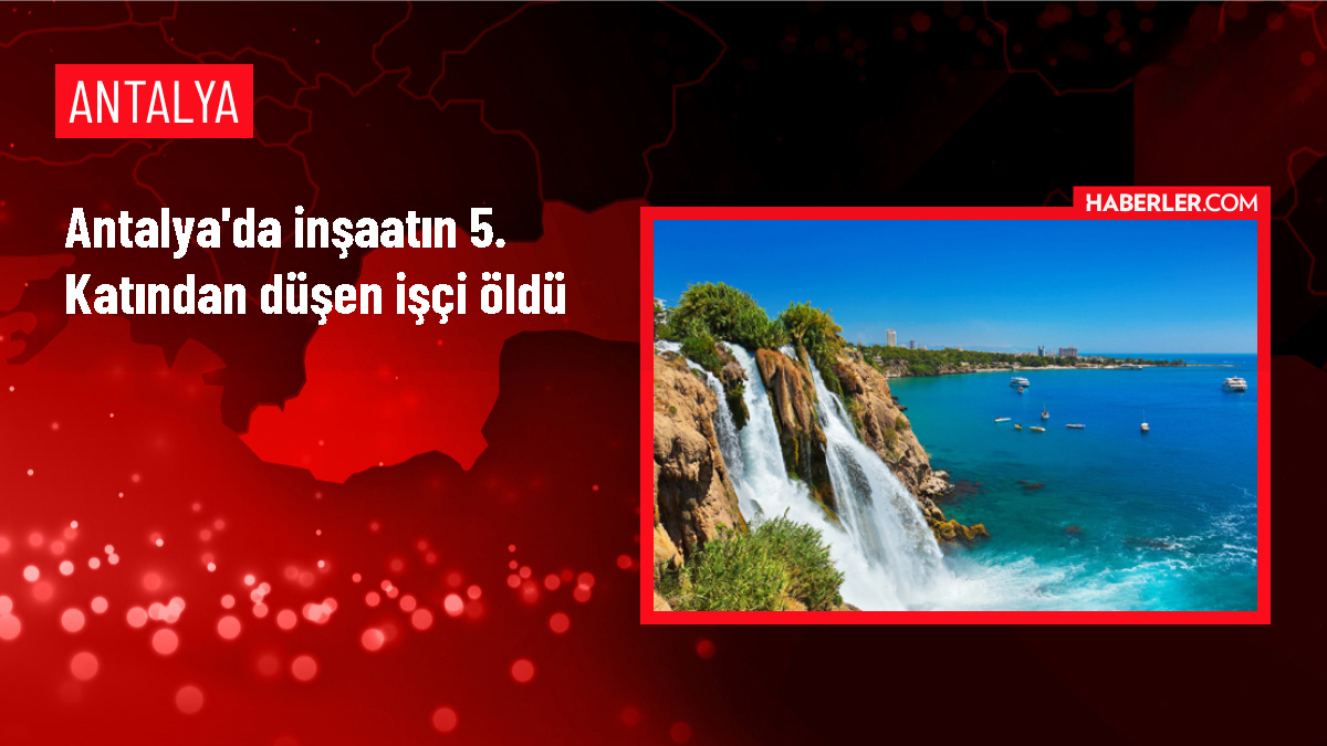 Alanya'da İnşaat İşçisi Düşerek Hayatını Kaybetti