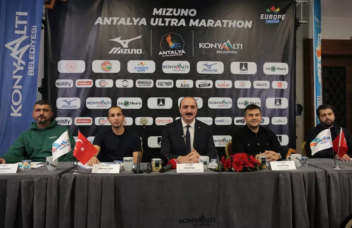 Antalya Ultra Maratonu'na 44 Ülkeden 1500'den Fazla Sporcu Katılacak