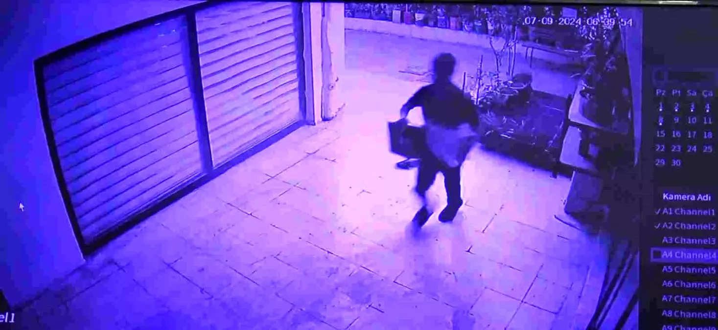 Antalya'da Camiden Hırsızlık: Güvenlik Kamerası ve Nakit Para Çalındı
