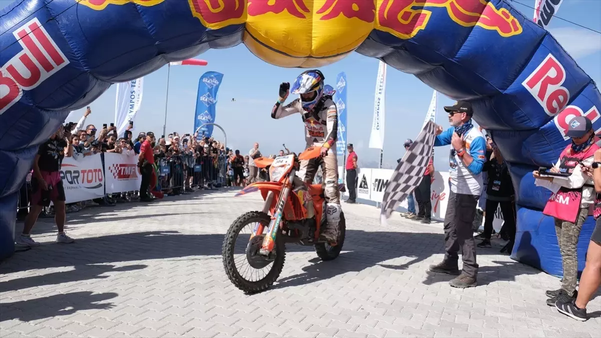 Antalya'da Hard Enduro Dünya Şampiyonası'nın Kupa Heyecanı
