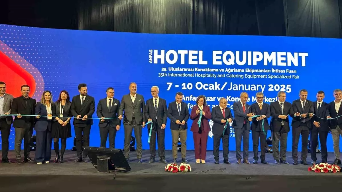 Antalya'da Hotel Ekipmanları Fuarı Açıldı