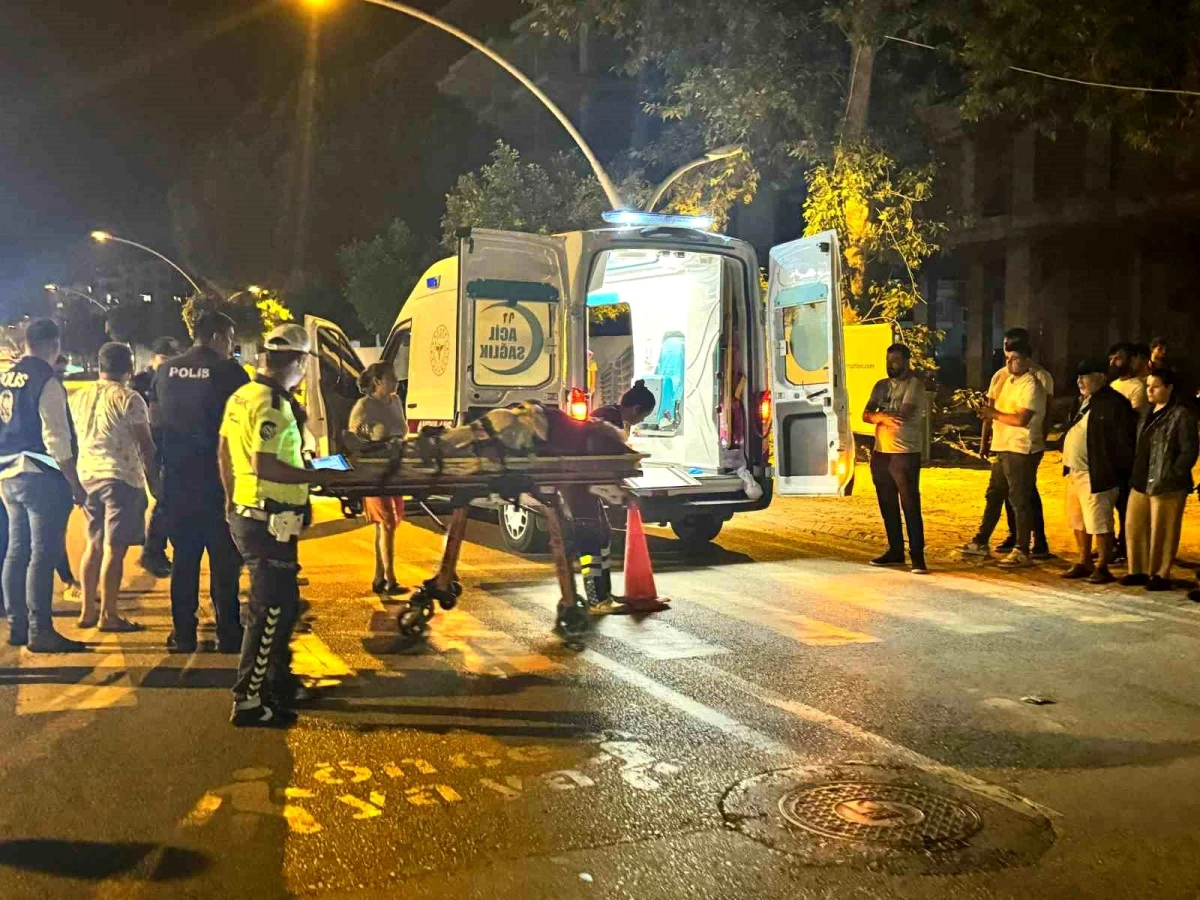 Antalya'da motosiklet kazası: Yaşlı kadın ağır yaralandı