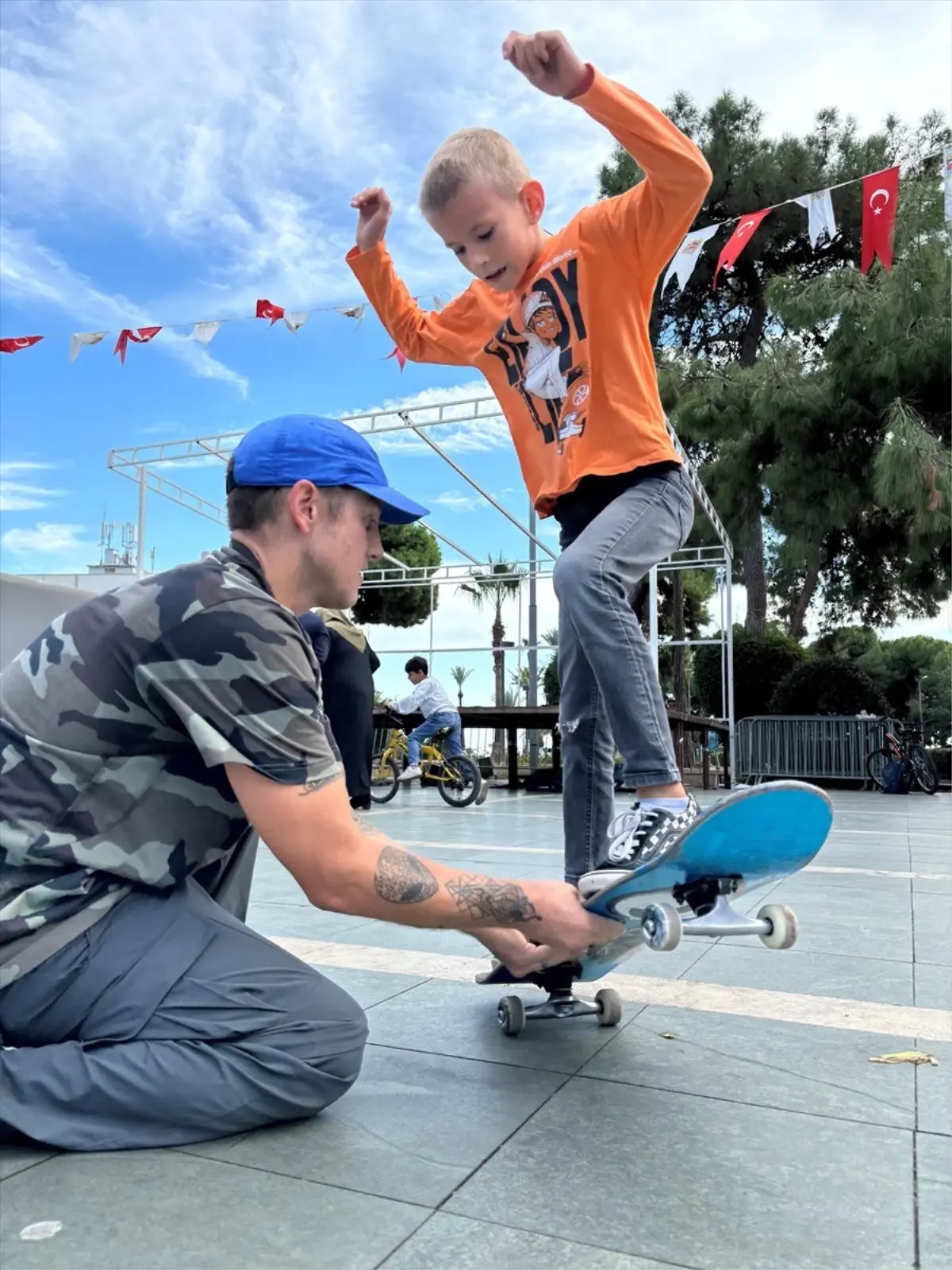 Antalya'da Olimpik Kaykay Tanıtım Etkinliği Gerçekleştirildi