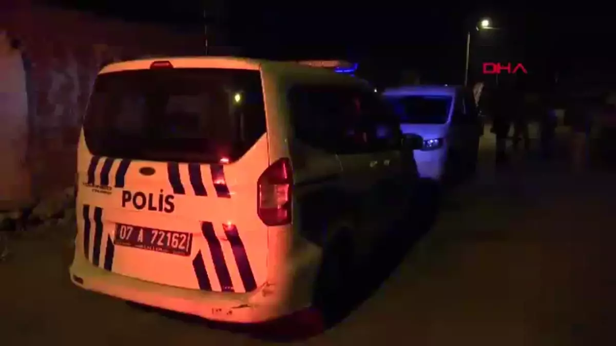 Antalya'da Silahlı Kavga: 1 Yaralı