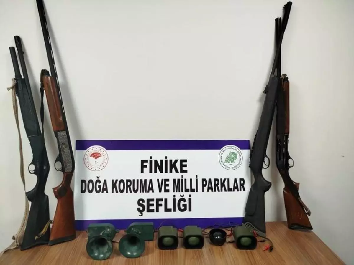 Antalya'da Yasa Dışı Avcılıkla Mücadele: 51 Bin Lira Ceza