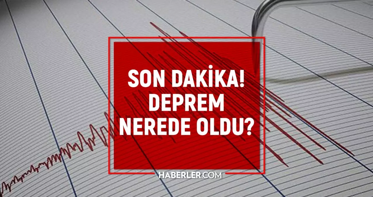Az önce deprem mi oldu? 28 Ağustos en son depremler kaç şiddetinde oldu? Kandilli Rasathanesi ve AFAD deprem listesi!