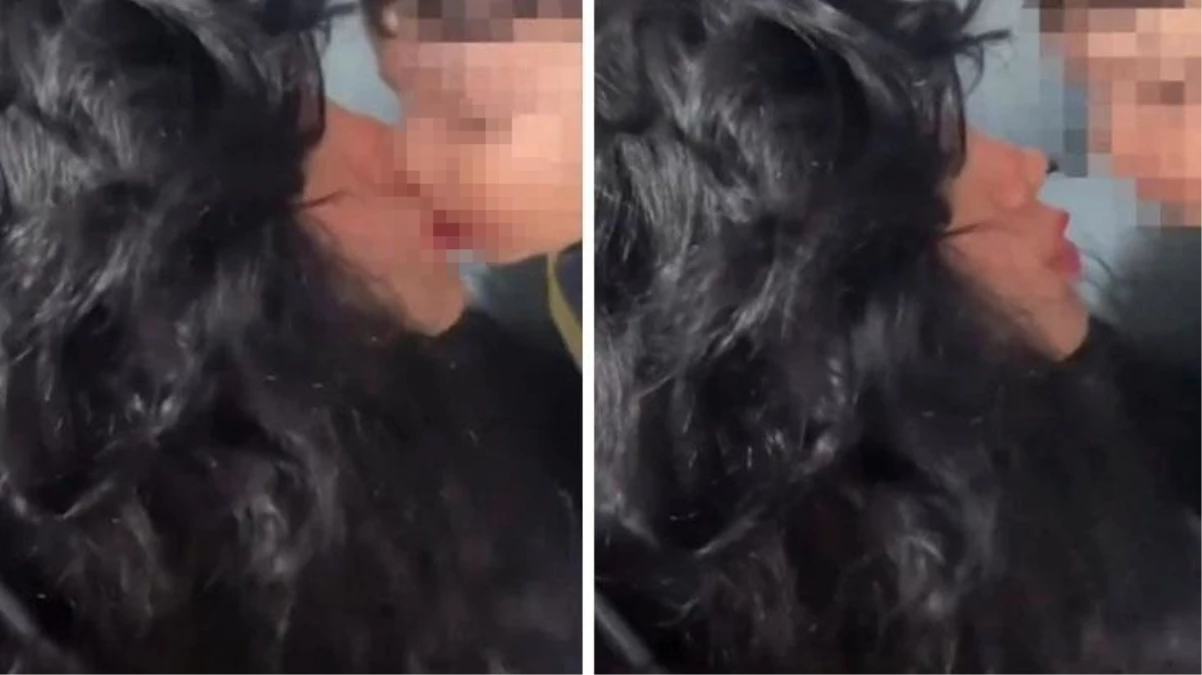 Bir bitmediniz! Çocuğu defalarca dudağından öptü, yetmedi 