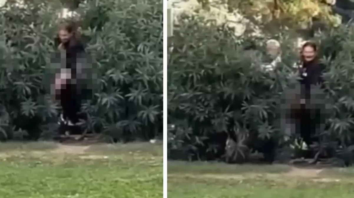 Çalılıklarda ilişkiye giren iki erkek yakalandı, birinin yaşı 