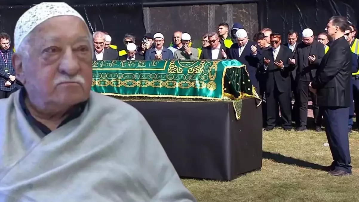Elebaşı Gülen'in cenazesinde tekbir getirmek yasaklandı, İncil'den pasajlar okundu