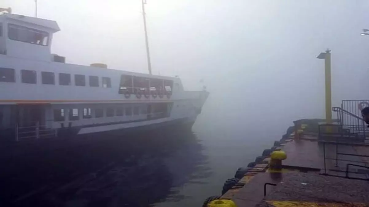 İşe, okula gidenler dikkat! İstanbul'da vapur seferleri iptal edildi