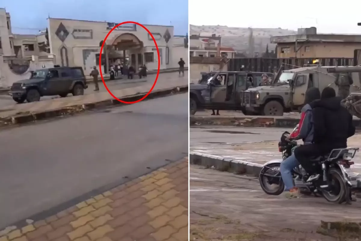İsrail ordusundan Kuneytra'daki belediye binasına baskın