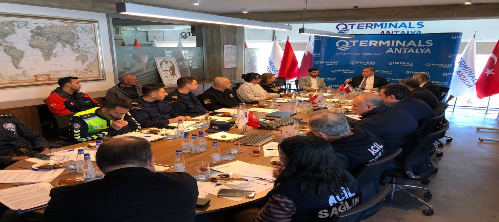 Antalya Limanı’nda Halk Sağlığı Acil Durum Tatbikatı