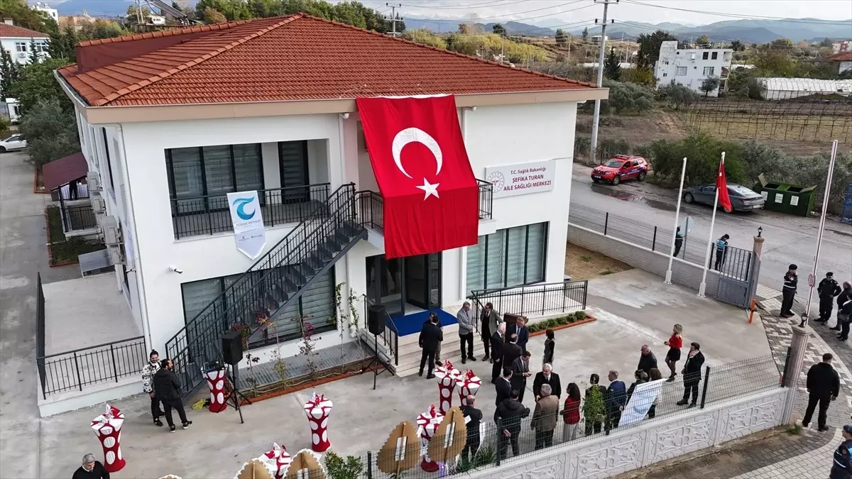Manavgat'ta Aile Sağlığı Merkezi Açılışı Yapıldı