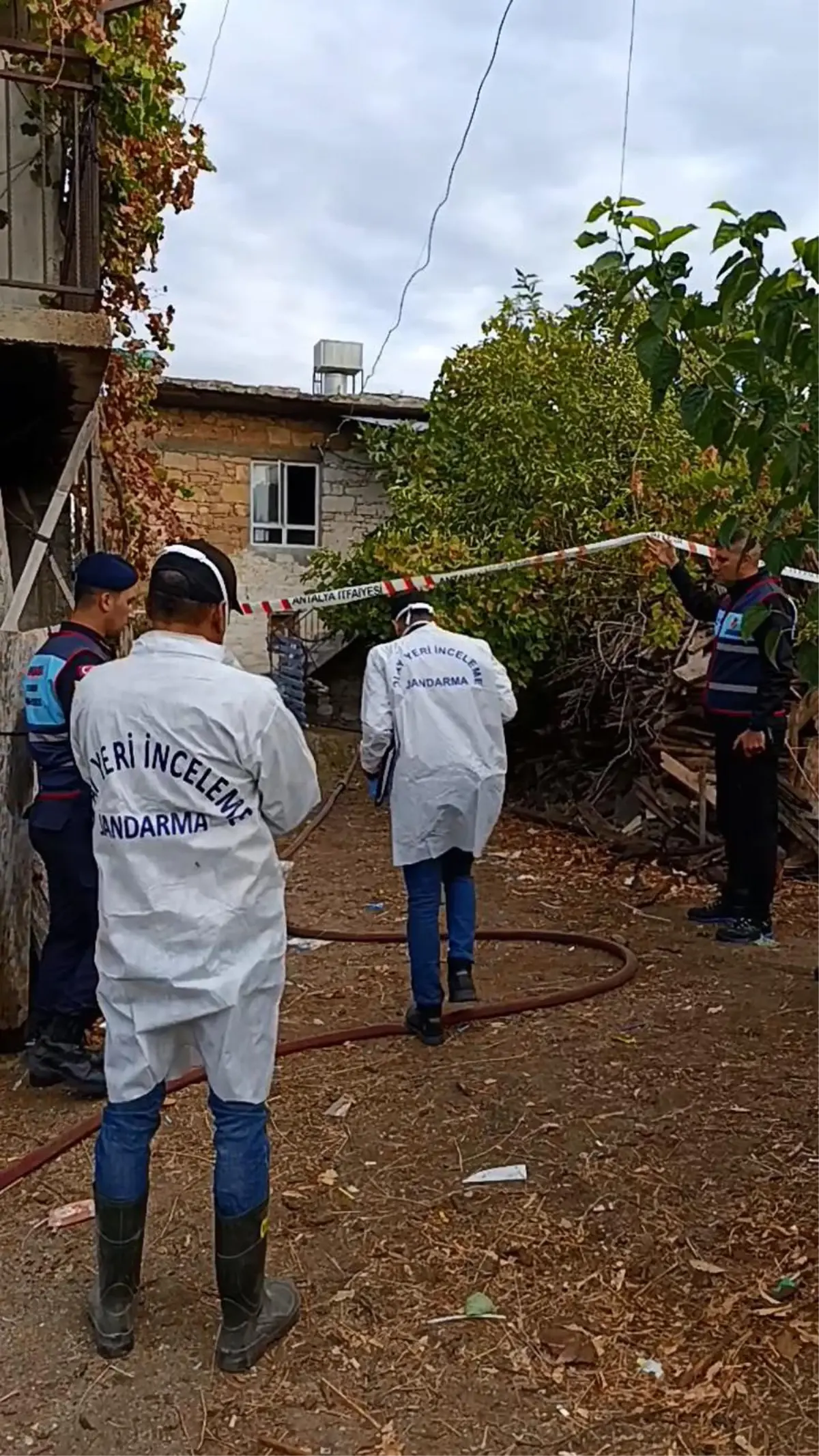 Manavgat'ta Alzheimer Hastası Kadın Yangında Hayatını Kaybetti