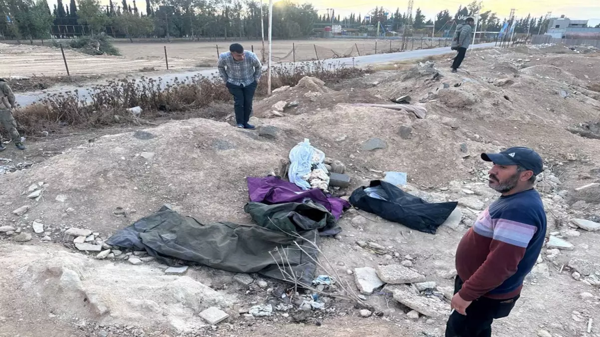 Şam'da yaklaşık 100 kişiye ait ceset kalıntıları bulundu