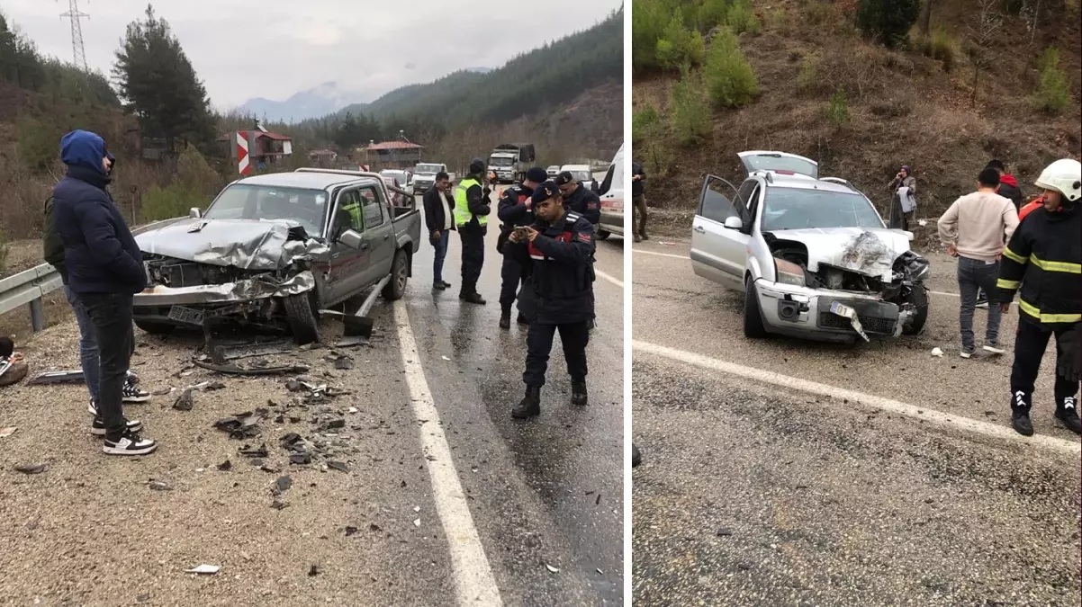 Şehidin cenaze konvoyunda kaza: 6 yaralı