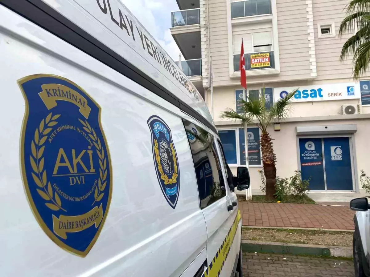 Serik'te ASAT Abone Merkezi Hırsızlık Olayı