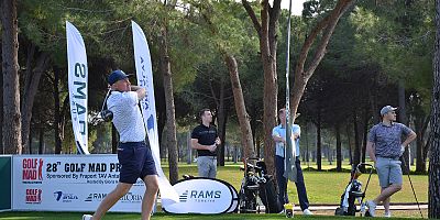 60 Bin euro ödüllü golf turnuvası başladı