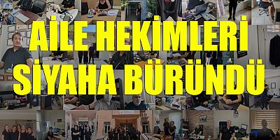 Aile hekimleri siyaha büründü