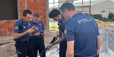 Ailesine kızdı, tüfekle inşaatta rastgele ateş açtı