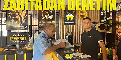 Aksu zabıtasından denetim