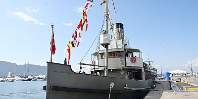 ANTALYA LİMANININ ONUR KONUĞU: TCG NUSRET N-16