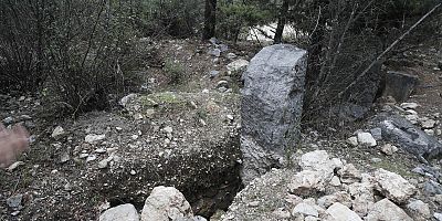 Antik kentte 'dedektörlü' talan