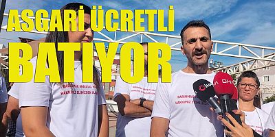 ‘Asgari ücretli batıyor’