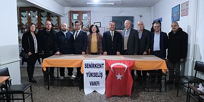 Atakan Yazgan, Senirkent Yükseliş Vakfı'nı ziyaret etti