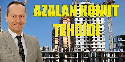 Azalan konut tehdidi