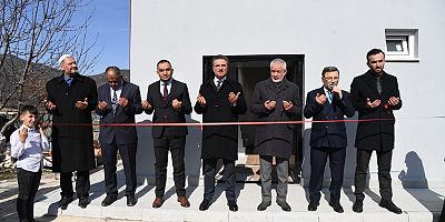 Başkan Başdeğirmen’in destekleriyle tamamlanan  Sevinçbey Köyü Kız Kur’an Kursu açıldı