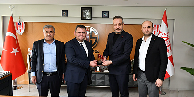 Bekir Kıvrım Antalyaspor’u ziyaret etti