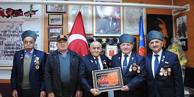 BURDUR’LU GAZİ’LERDEN EĞİRDİR’Lİ GAZİLERE ZİYARET…