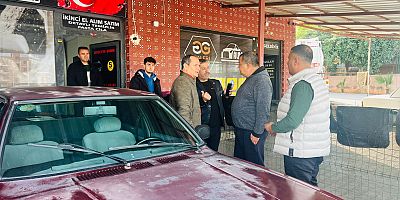 Çağlar'dan geçmiş olsun ziyaretleri