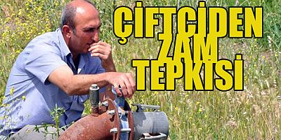 Çiftçilerden zam tepkisi