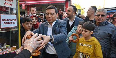 Çıtır simitler, başkan adayı  Tütüncü’den