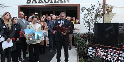 Depremin yıl dönümünde anma töreni