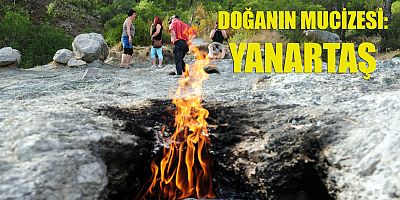 Doğanın mucizesi: Yanartaş