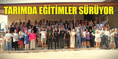 Eğitimler sürüyor