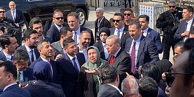 Erdoğan, cuma namazını Antalya'da kıldı