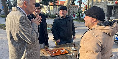 GÜNAYDIN KENDİ YAPTIĞI ATATÜRK PARKINI GEZDİ