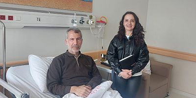 Hastane Basın Sorumlusu Tınaz’dan Aktürk’e nezaket ziyareti