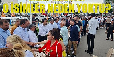 Katılmayanlar dikkat çekti