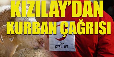 Kızılay'dan kurban çağrısı