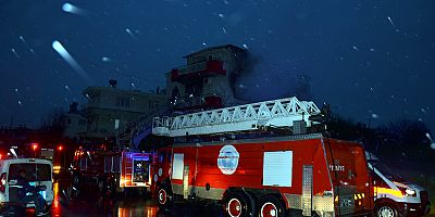 Koca öldü, eşi kurtuldu