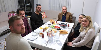 Kocagöz, ilk sahurunu Şehit Ailesi ile yaptı