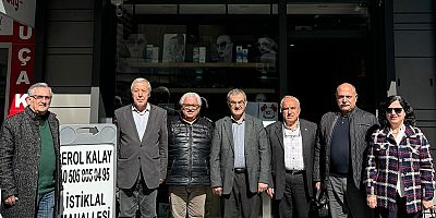 Muhtar Adayı Kolay’a tebrik ziyareti