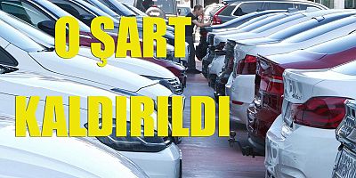 O şart kaldırıldı